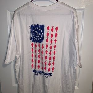 American Flag Fish T-Shirt